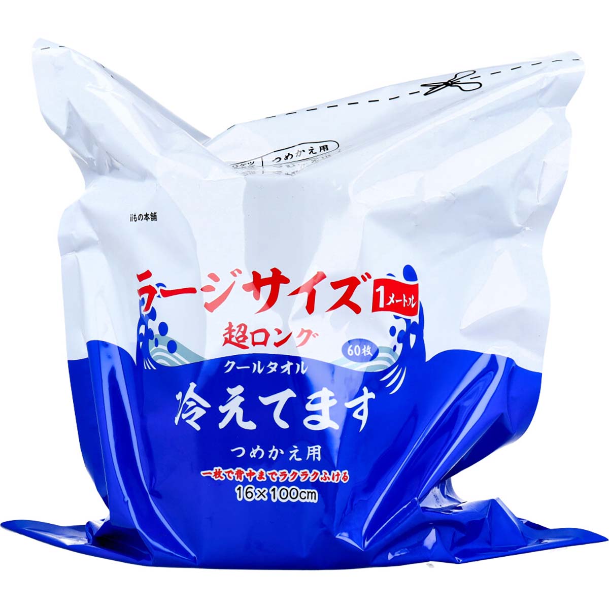 超ロングクールタオル　ラージサイズ冷えてます　バケツタイプ詰換