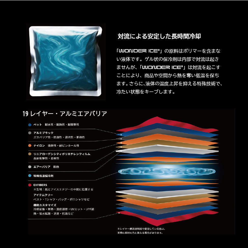 ワンダーアイス　WONDER ICE　特殊低温保冷剤　３００ｇ