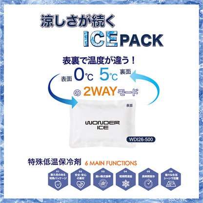 ワンダーアイス　WONDER ICE 特殊低温保冷剤　５００ｇ