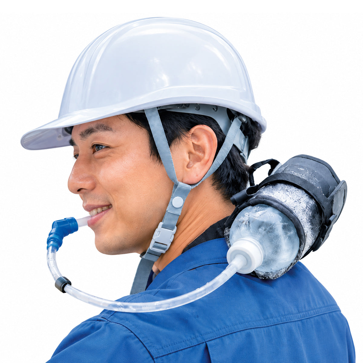COOL へルドラ　ヘルメット取付冷却