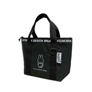 ミッフィー保冷ミニトートバック　ブラック