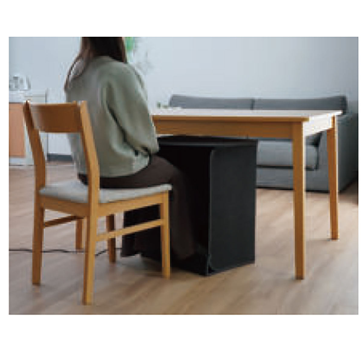 消臭マット付き　6面大型パネルヒーター