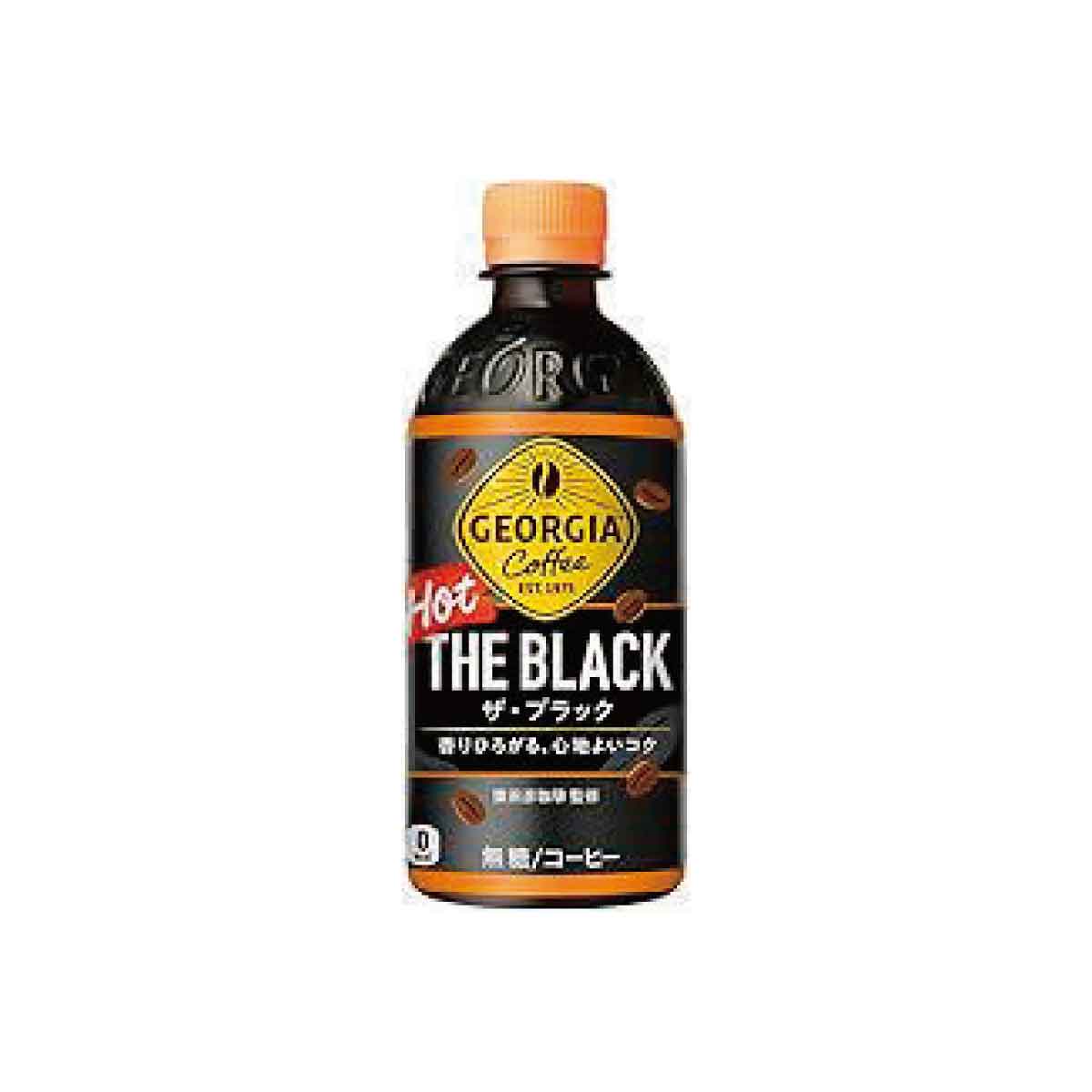 ｼﾞｮｰｼﾞｱ ﾌﾞﾗｯｸ PET 440ML 加温 (2509)  440ml×24本入り