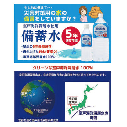 備蓄水　２L×6本セット
