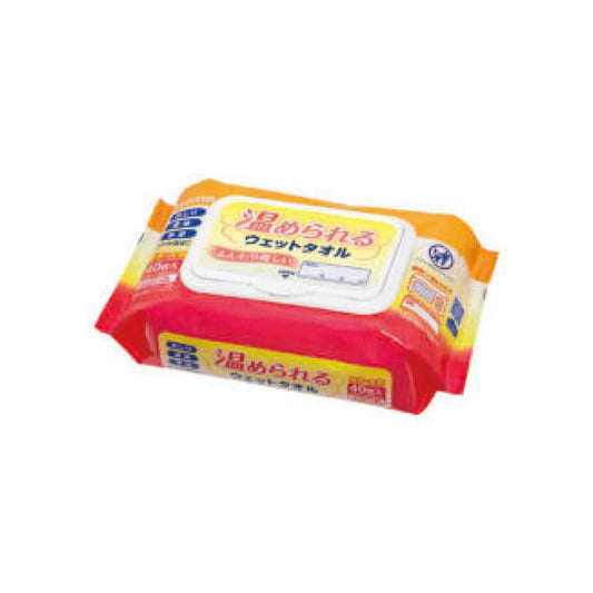 サラヤ温められるウェットタオル40枚