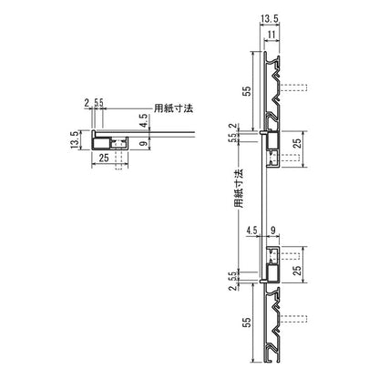アルモード　掲示ボード　６９６　シルバー／ボードピンク　屋内用　Ｗ１８００×Ｈ１０１０　６９６Ｃ－Ｐ