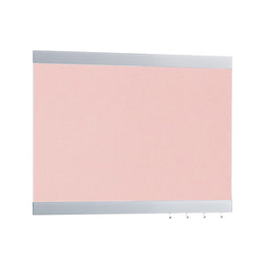 アルモード 掲示ボード 696 シルバー/ボードピンク 屋内用 W1200×H1010 696C-P