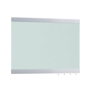 アルモード　掲示ボード　６９６　シルバー／ボードグリーン　屋内用　Ｗ９００×Ｈ７１０　６９６Ｃ－ＧＲ