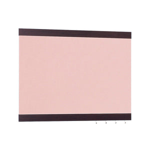 アルモード　掲示ボード　６９６　木目ナチュラル／ボードピンク　屋内用　Ｗ１８００×Ｈ１０１０　６９６ＮＡ－Ｐ