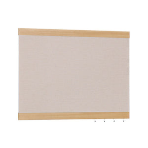アルモード　掲示ボード　６９６　木目セピア／ボードベージュ　屋内用　Ｗ１５００×Ｈ１０１０　６９６ＳＰ－ＢＥ
