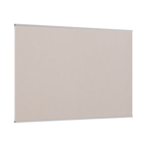 アルモード　掲示ボード　６９７　シルバー／ボードベージュ　屋内用　Ｗ９００×Ｈ６００　６９７Ｃ－ＢＥ