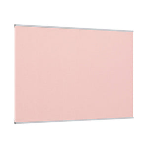 アルモード　掲示ボード　６９７　シルバー／ボードピンク　屋内用　Ｗ１２００×Ｈ９００　６９７Ｃ－Ｐ