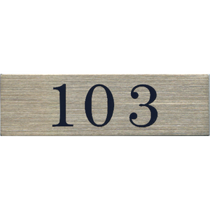 サインプレート　ステンレス　タイプＡ　ＳＴ－Ａ　００３【１０３】