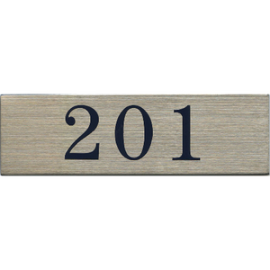 サインプレート　ステンレス　タイプＡ　ＳＴ－Ａ　００５【２０１】