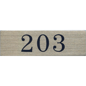 サインプレート　ステンレス　タイプＡ　ＳＴ－Ａ　００７【２０３】