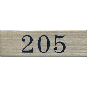 サインプレート　ステンレス　タイプＡ　ＳＴ－Ａ　００８【２０５】