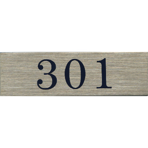 サインプレート　ステンレス　タイプＡ　ＳＴ－Ａ　００９【３０１】