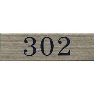 サインプレート　ステンレス　タイプＡ　ＳＴ－Ａ　０１０【３０２】