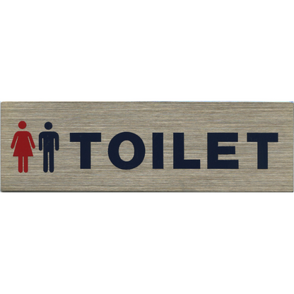 サインプレート　ステンレス　タイプＣ　ＳＴ－Ｃ　００３【ＴＯＩＬＥＴ】