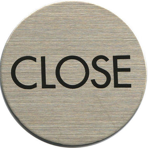 サインプレート　ステンレス　タイプＲ　ＳＴ－Ｒ　０１９【ＣＬＯＳＥ】