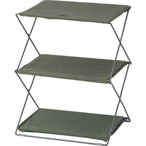 フォールディングシェルフ２Ｄ　グリーン　ＭＩＰ－９３ＧＲ