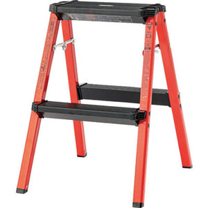 ステップスツール２段　レッド　ＰＣ－７０２ＲＤ