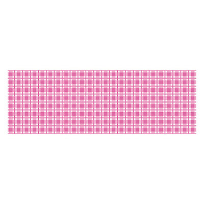 年間タイトルポップ　ビニール幕　チェック　ピンク　　６０ｃｍ×５０ｍ巻　ＰＡ８－１２２４