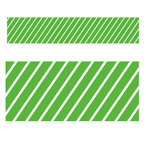 年間タイトルポップ　ビニール幕　ストライプ　ライトグリーン　６０ｃｍ×５０ｍ巻　ＰＡ８－１１４７