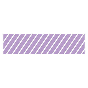 年間タイトルポップ　ビニール幕　ストライプ　パープル　４５ｃｍ×５０ｍ巻　ＰＣ８－１２４４