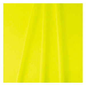 年間デコレーション　防炎サテン生地　イエロー　７５０ｍｍ×２ｍ　ＴＥ８－９０７７Ｙ