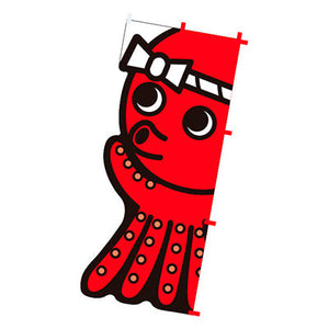 年間タイトルポップ　カットノボリ　タコ君　ＣＵ８－０００４