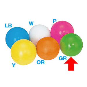 年間タイトルポップ　特大ガラポン用抽選球　緑　ＶＫ８－００４０ＧＲ