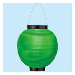 年間タイトルポップ　ポリ八寸丸提灯　グリーン　ＴＡ８－７００９ＧＲ