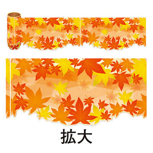 年間タイトルポップ　カンタンロール幕　秋イメージ　１５０ｍｍ×約１０ｍ巻　ＮＴ４－０００７