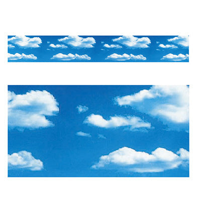 年間タイトルポップ　ビニール幕　空ト雲　４５０ｍｍ×５０ｍ巻　ＰＣ２－００８８