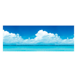 年間タイトルポップ　ビニール幕　青空と海のイメージ　６００ｍｍ×５０ｍ巻　ＰＡ２－０３４２
