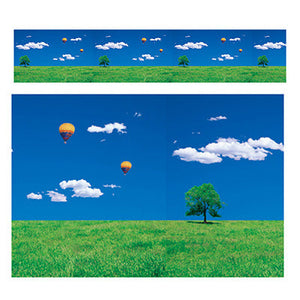 年間タイトルポップ　ビニール幕　草原（写真）　６００ｍｍ×５０ｍ巻　ＰＡ８－１２２９