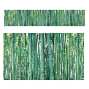 年間タイトルポップ　ビニール幕　竹（写真）　６００ｍｍ×５０ｍ巻　ＰＡ８－０４８５