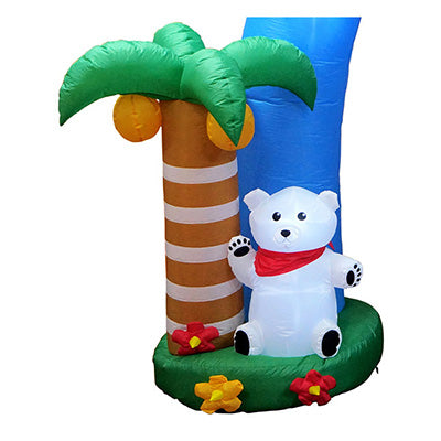 盛夏デコレーション　エアブロー　シロクマ＆ドルフィンアーチ　ＴＥ２－４０６０