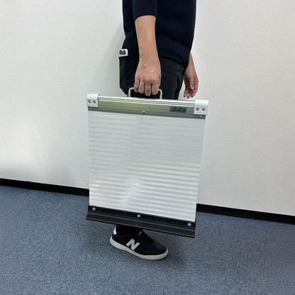 高輝度反射　折りたたみ看板　大　（４５０×９００）　黄　両面　０３１Ｙ９０Ｗ＿熊出没注意