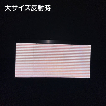 高輝度反射　折りたたみ看板　小　（４５０×４５０）　白　片面　０３０Ｗ４５Ｓ＿入口右矢印（→）