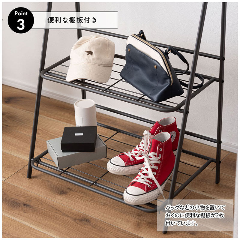 フォールディングハンガーラック　ＭＩＰ－５８ＷＨ