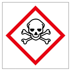 ＧＨＳステッカー　どくろ