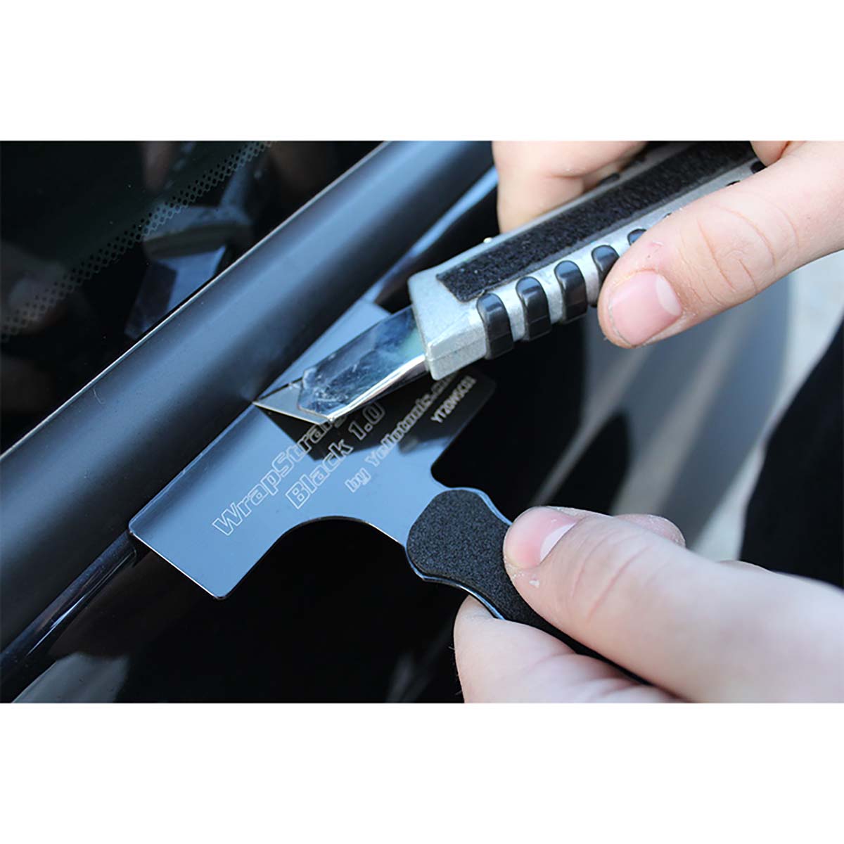 ラップカットガイド　ラップストレートカット ブラック 2mm YT20WSCB02