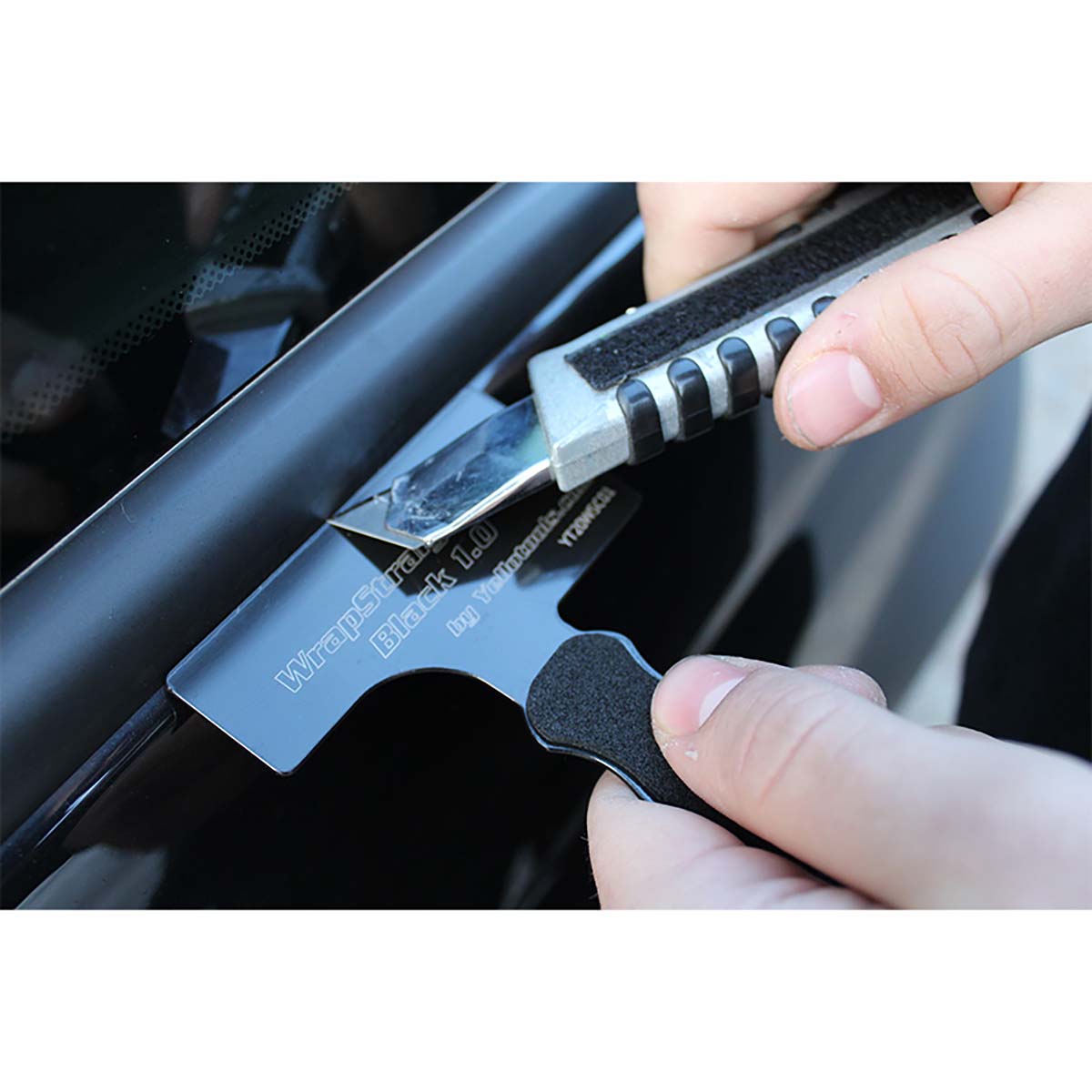 ラップカットガイド　ラップストレートカット ブラック 3mm YT20WSCB03