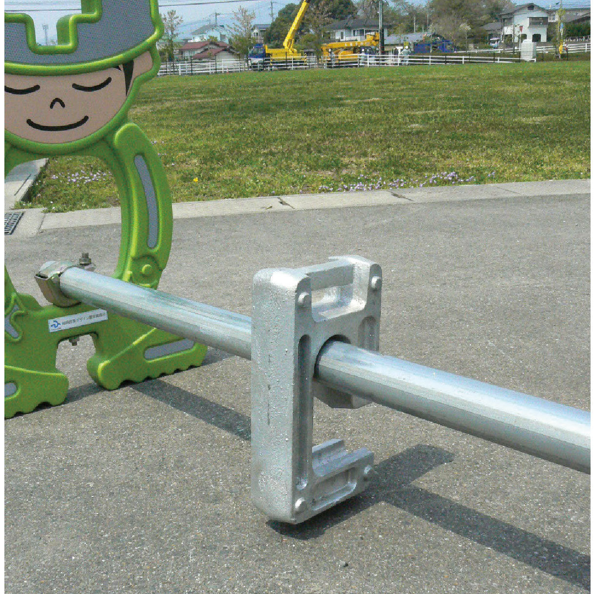 【レンタル】単管用ウェイト　シルバーブロック　重し