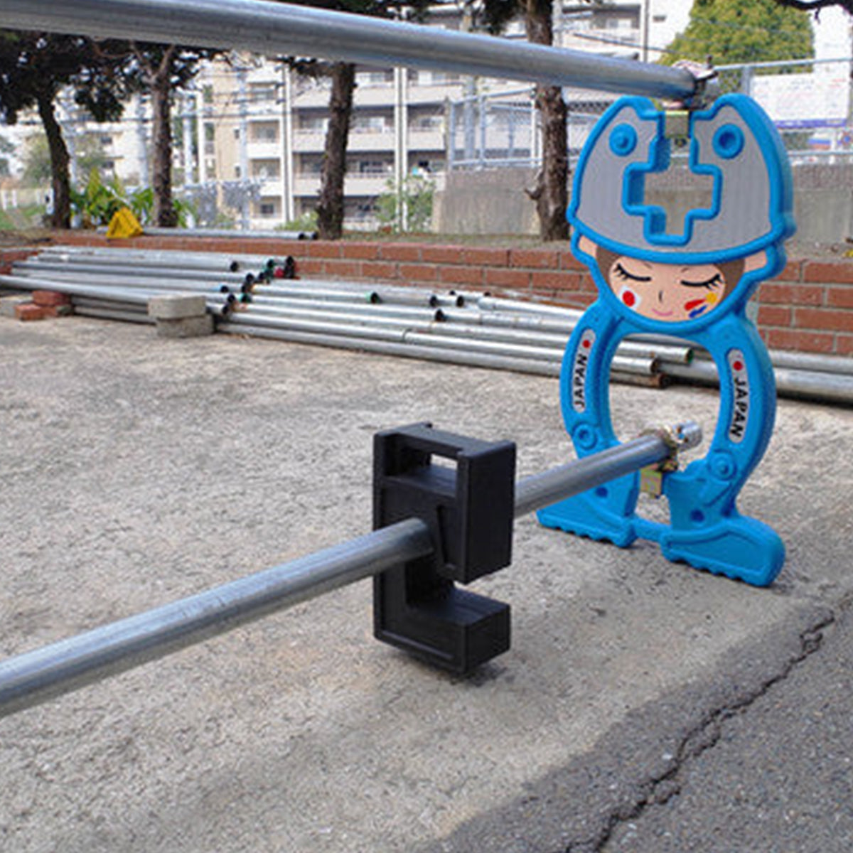 【レンタル】単管用ウェイト　ラバーブロック　重し