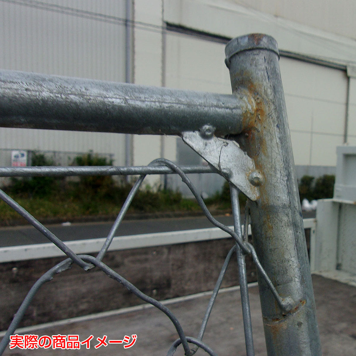 【レンタル】メッキオールネットフェンス大　１８００×１８００