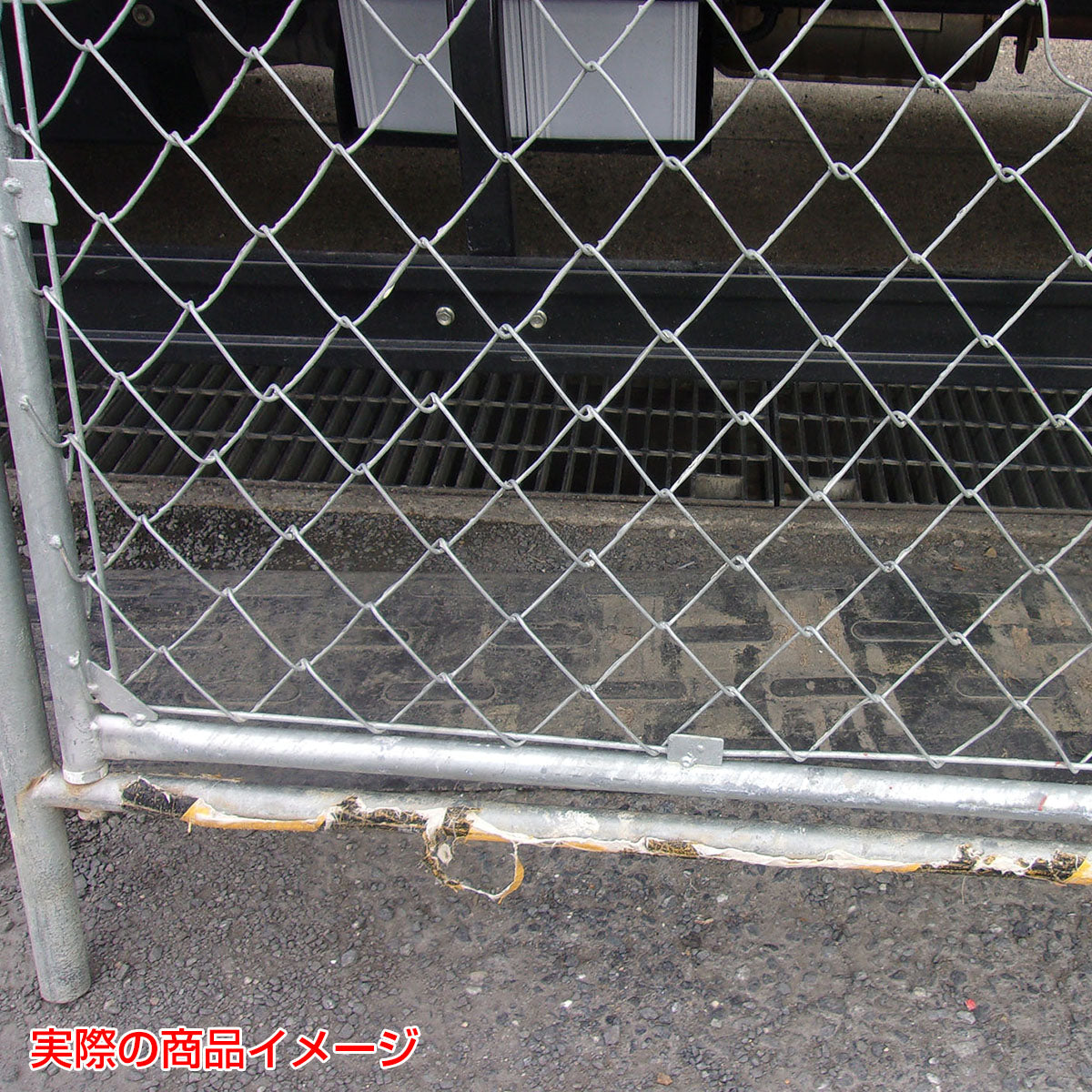 【レンタル】メッキオールネットフェンス大　１８００×１８００