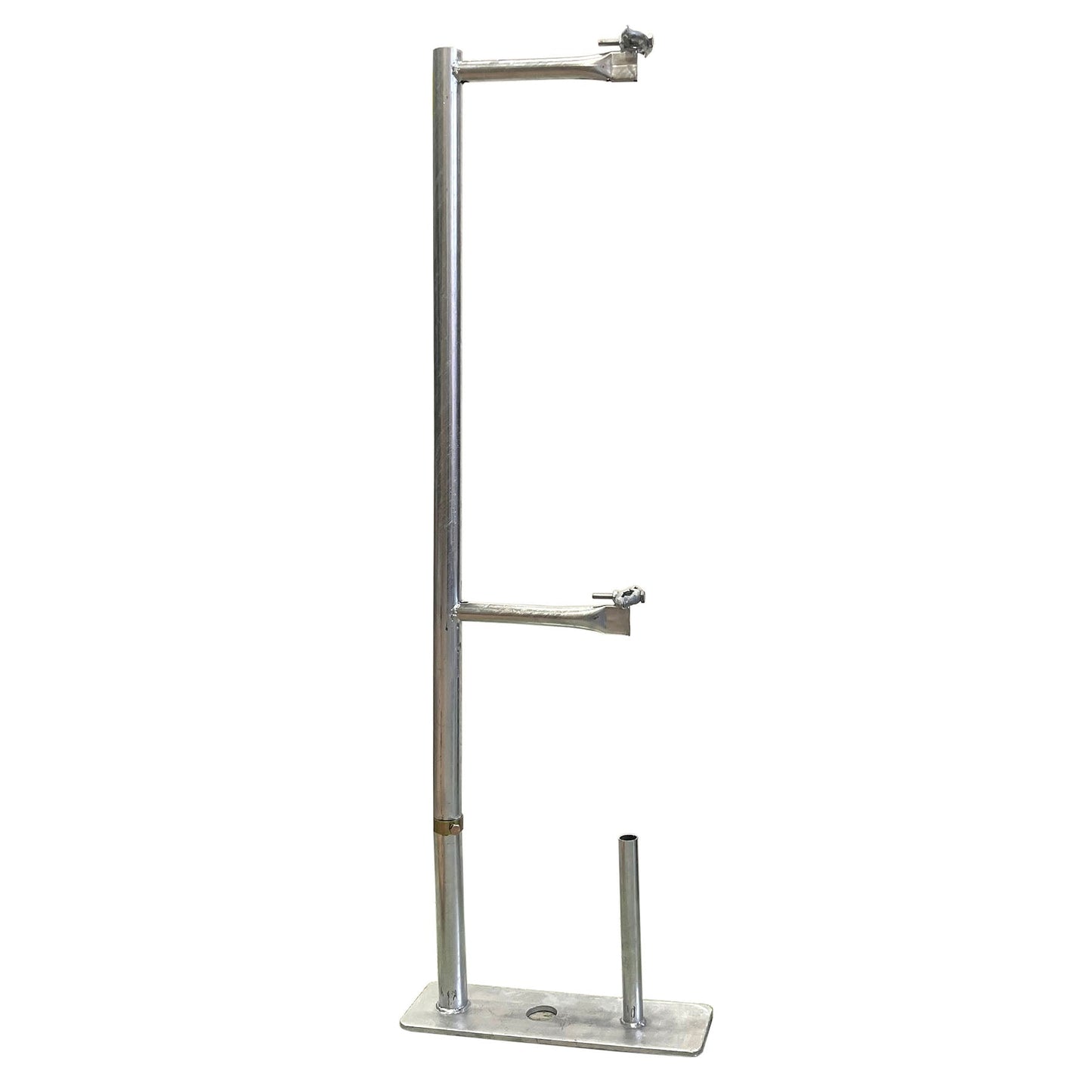 【レンタル】フェンス補強　ダブルアームスタンド　上下セット　転倒防止